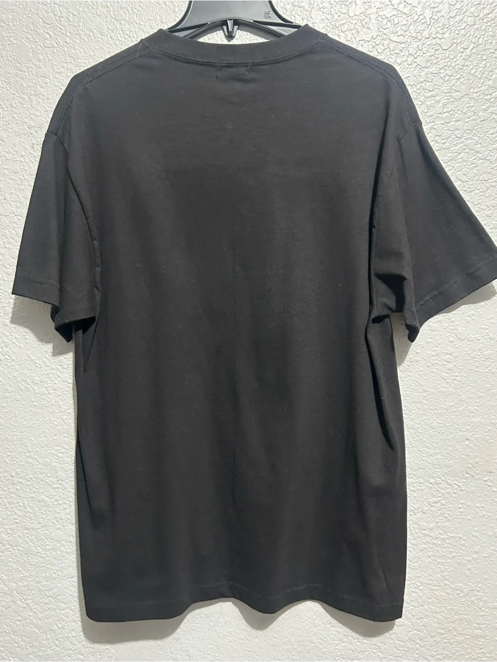 True Religion Black Graphic Tee with Red & Blue Logo